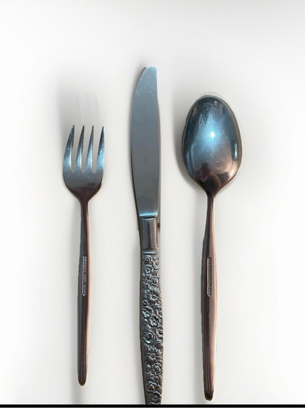 Northland Stainless Steel Knife Spoon & Fork Made In Japan Vintage Beautiful